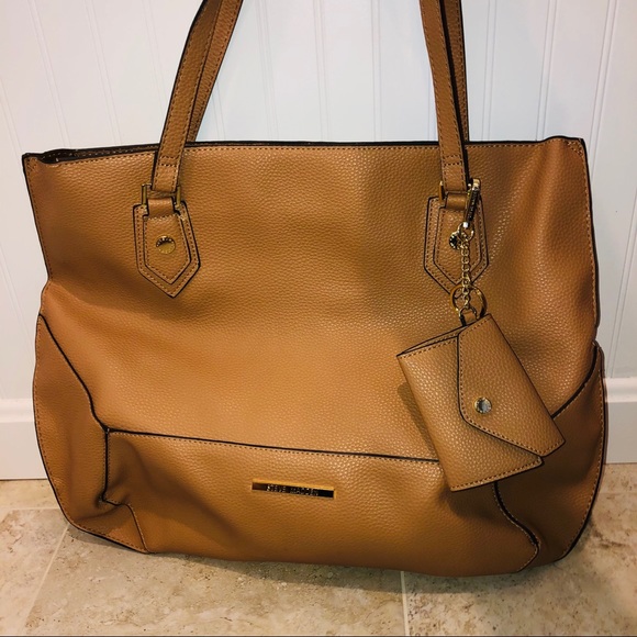 Steve Madden Handbags - Steve Madden Tan Tote Bag Purse Large